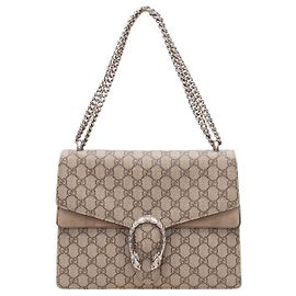 Borsa a patta Gucci Dionysus Medium Taupe