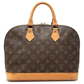 Brown Louis Vuitton Monogram Alma PM Handbag