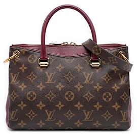 Louis Vuitton Monogram Pallas BB Satchel Tasche Braun