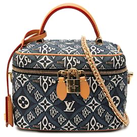 Beauty Case PM Louis Vuitton Monogram Since 1854 Blu