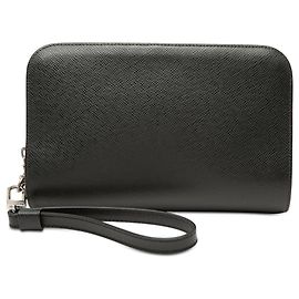 Borsa a Pochette Louis Vuitton Taiga Baikal Nera