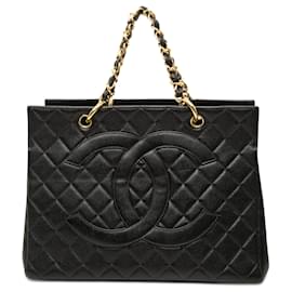 Borsa Shopping Timeless Grand CC Caviar Nera Chanel