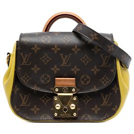 Borsa Satchel Louis Vuitton Monogram Eden PM Marrone