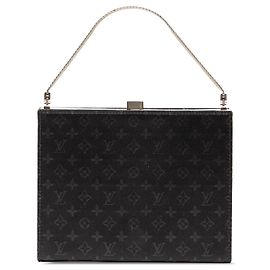 Borsa Louis Vuitton Monogram Satin Ange PM Nera