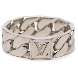 Anello Louis Vuitton in mosaico di ottone e argento