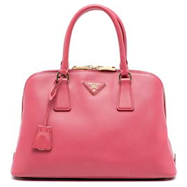 Borsa Prada Medium Saffiano Lux Promenade Rosa