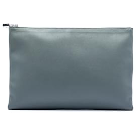Borsa a Pochette Hermès Evercolor Atout Pouch 26 Grigia