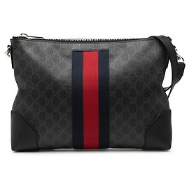 Gucci GG Supreme Web Crossbody schwarz