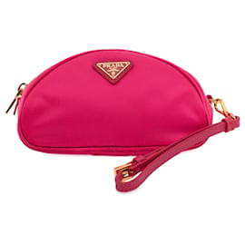 Pouch Prada Tessuto Rosa