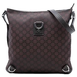 Gucci GG Nylon Abbey D Ring Crossbody braun