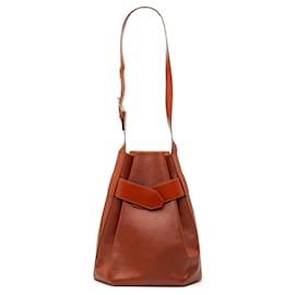 Borsa a Tracolla GM Bucket Bag Louis Vuitton Epi Marrone