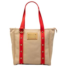 Bolso Tote Louis Vuitton Antigua Cabas MM Beige