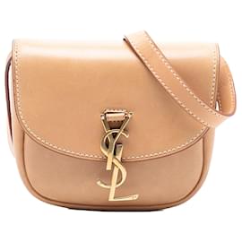 Borsa a tracolla Kaia Small in pelle marrone Saint Laurent