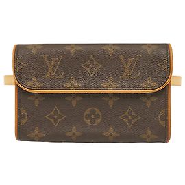 Sac ceinture Pochette Florentine Monogram Louis Vuitton Marron