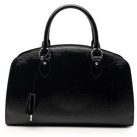 Borsa Louis Vuitton Electric Epi Pont Neuf PM Nera