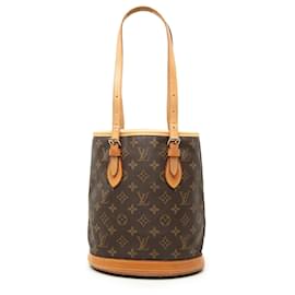 Louis Vuitton Monogram Petit Bucket Marrone