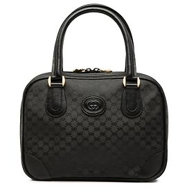 Borsa a mano Gucci Micro GG Supreme Nera