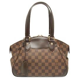 Borsa Louis Vuitton Damier Ebene Verona PM Marrone