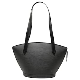 Borsa a tracolla Louis Vuitton Epi Saint Jacques PM con tracolla lunga, Nero