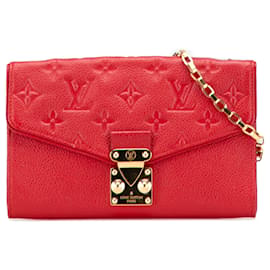 Borsa a tracolla Pochette Saint Germain Louis Vuitton Monogram Empreinte rossa