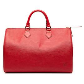 Borsa Boston Epi Speedy 35 rossa Louis Vuitton