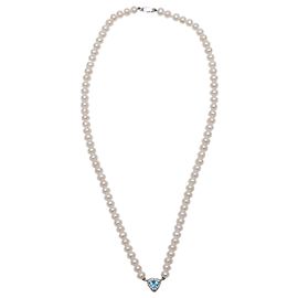 14K & Perlen Tiffany & Co. Gliederkette