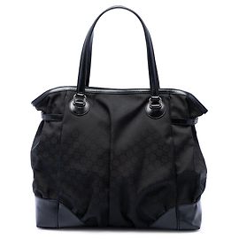 Tote Gucci GG Nylon Full Moon nero
