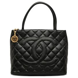 Tote Chanel Caviar Medallion nero