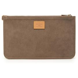 Pochette Aurelia GM in scamosciato marrone Louis Vuitton