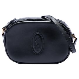 Borsa a tracolla Le 61 Monogram in pelle di vitello nera Saint Laurent