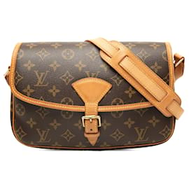 Borsa a tracolla Louis Vuitton Monogram Sologne marrone