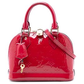 Bolso Louis Vuitton Monogram Vernis Alma BB Rosa