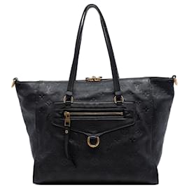 Borsa blu Louis Vuitton Monogram Empreinte Lumineuse PM