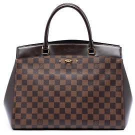 Borsa Louis Vuitton Damier Ebene Rivoli MM marrone