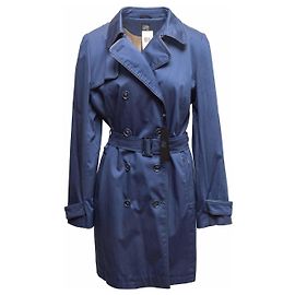 Autre Marque Trench doppiopetto Navy Cinzia Rocca Taglia US 14