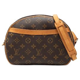 Borsa a tracolla Louis Vuitton Monogram Blois marrone