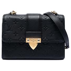 Borsa a tracolla Louis Vuitton Monogram Empreinte Saint Sulpice BB nera