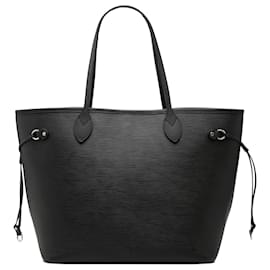 Borsa Tote Louis Vuitton Epi Neverfull MM nera