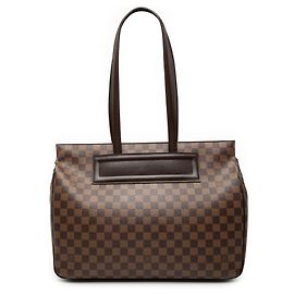 Borsa Tote Louis Vuitton Damier Ebene Parioli GM marrone