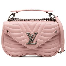 Bolso Louis Vuitton New Wave Chain Bag MM rosa