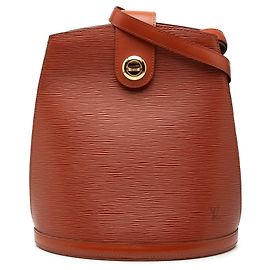 Bolso de hombro Louis Vuitton Epi Cluny marrón