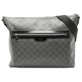 Borsa a tracolla Louis Vuitton Damier Graphite Mick MM nera