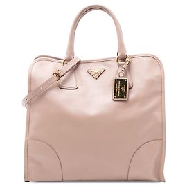 Borsa Tote di lusso Prada Saffiano rosa Satchel