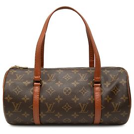 Louis Vuitton Monogram Papillon 30 Handtasche braun