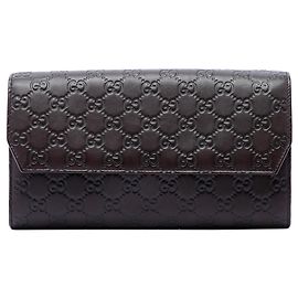 Clutch Gucci Guccissima marrone