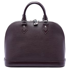 Sac à main Alma PM en Epi Louis Vuitton violet