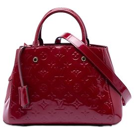 Borsa Louis Vuitton Monogram Vernis Montaigne BB rosa