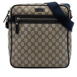 Borsa a tracolla Gucci GG Supreme beige