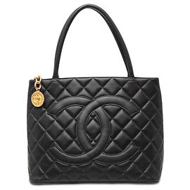 Tote Chanel Caviar Medallion nero