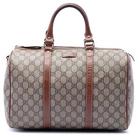 Borsa Boston Gucci Medium GG Supreme Joy beige